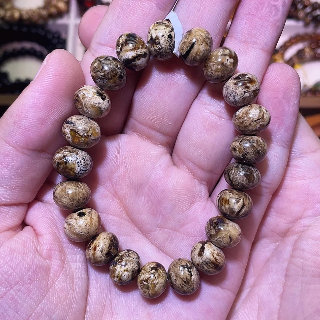 琥珀未镶嵌裸石11+抚顺琥珀干白手串