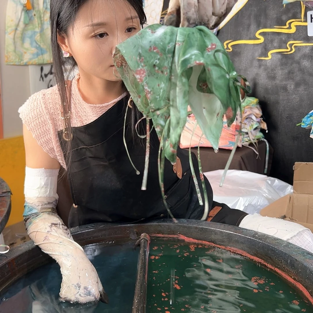 002新款方巾十里桃花