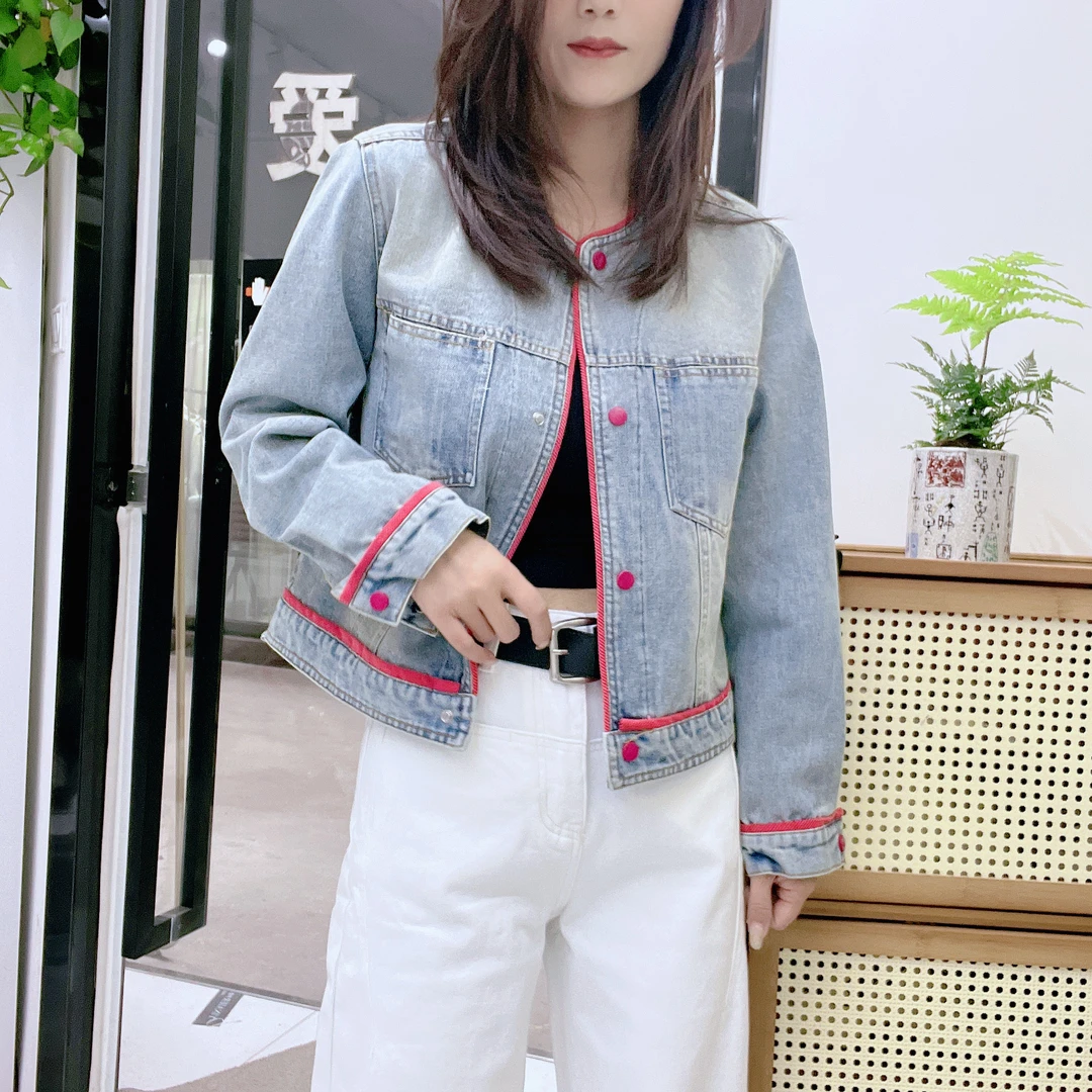 她～家牛仔外套春款