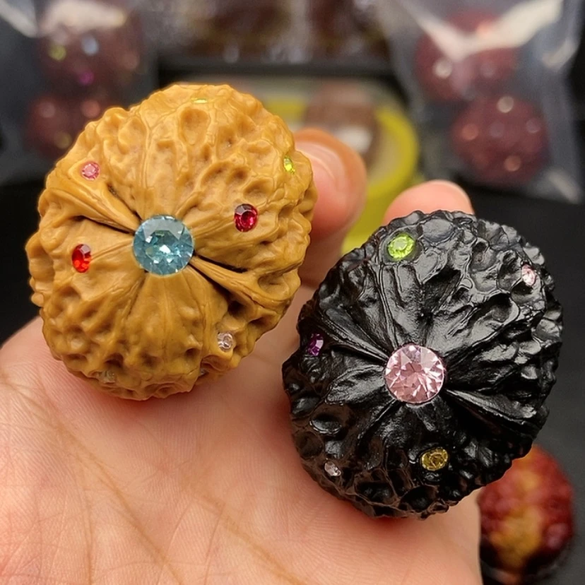 【闪购商品】把件文玩核桃39尺铁绣球