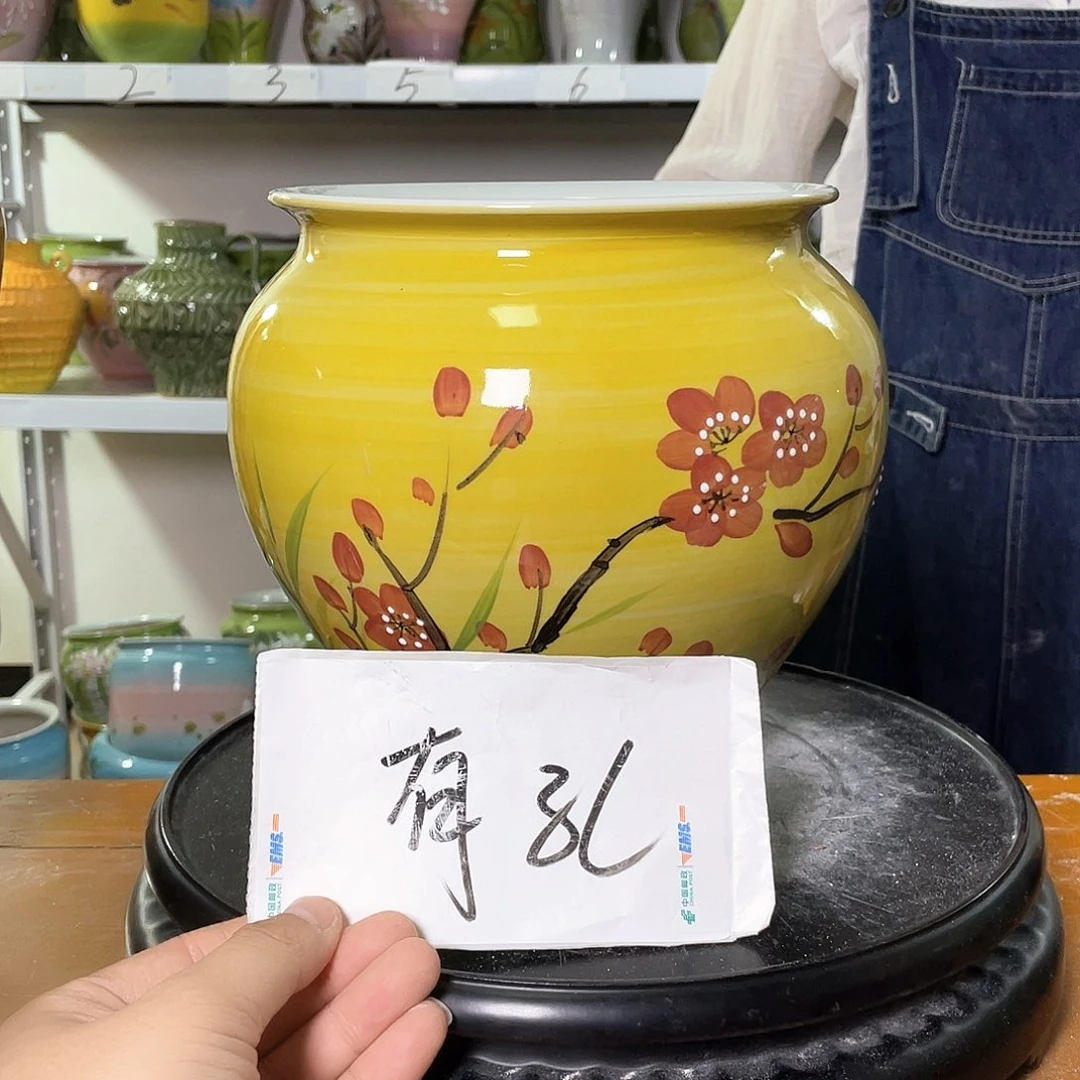 景德镇陶瓷花盆123