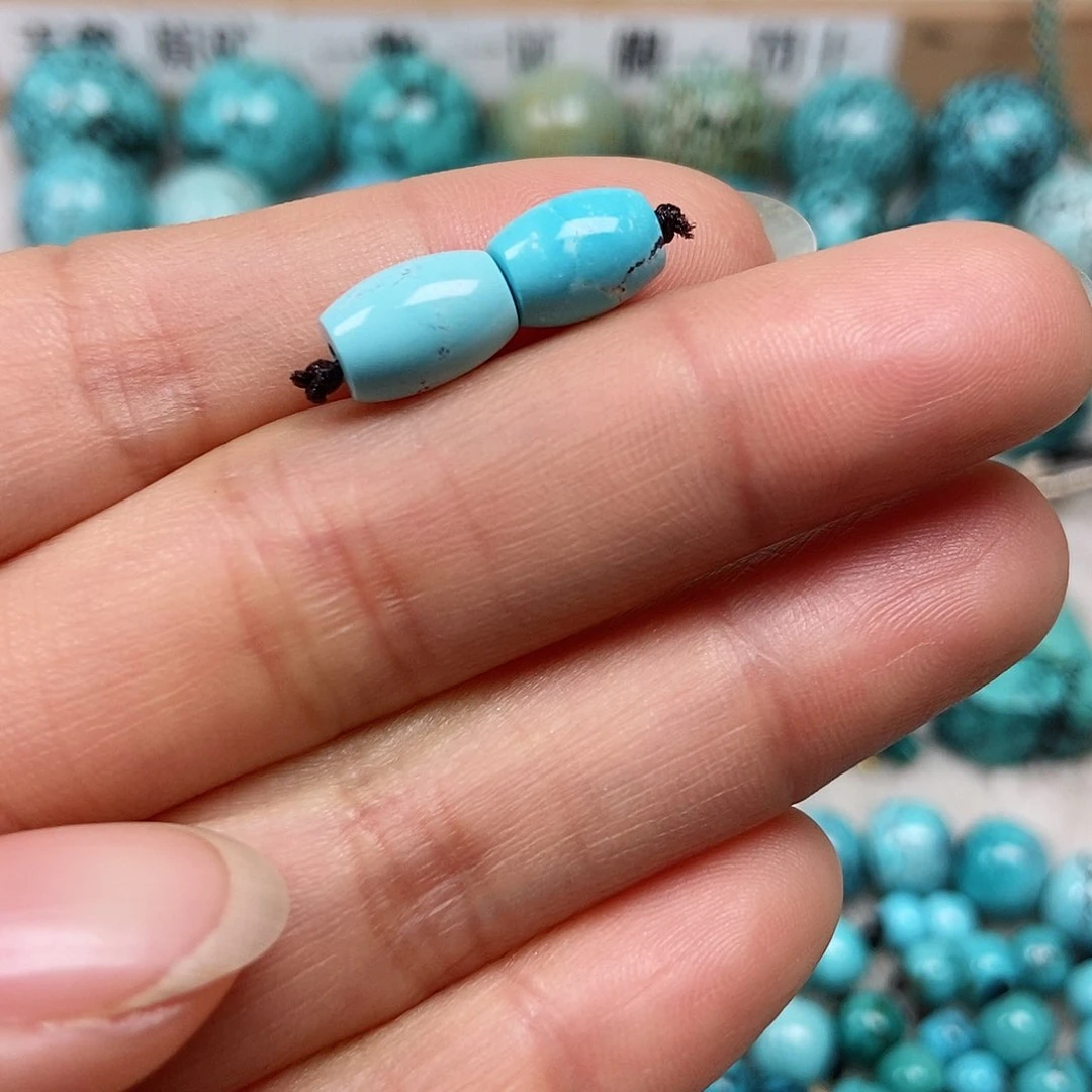 未镶嵌绿松石珠宝半成品