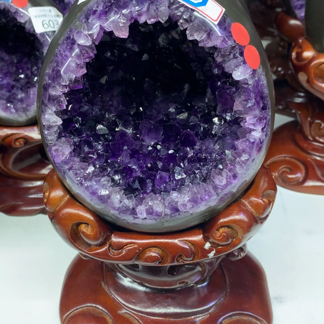 未镶嵌大型摆件（非配饰）紫晶小葛