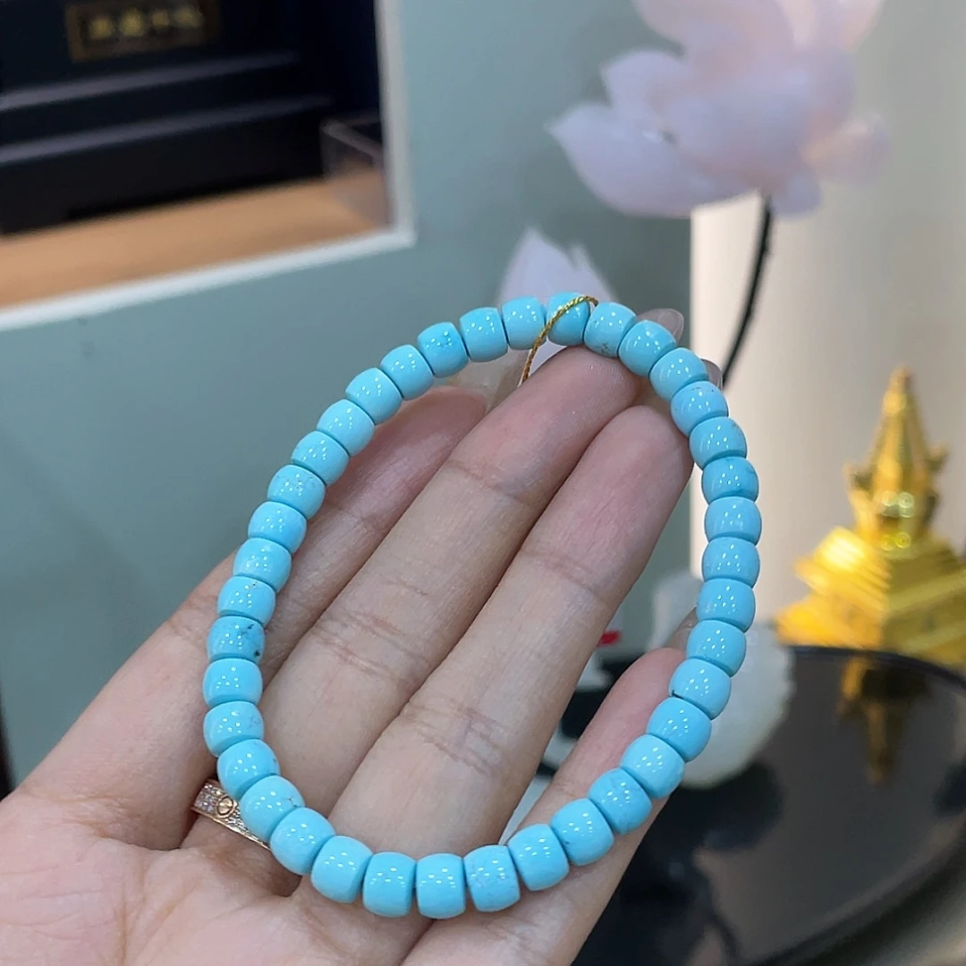 绿松石未镶嵌颈饰