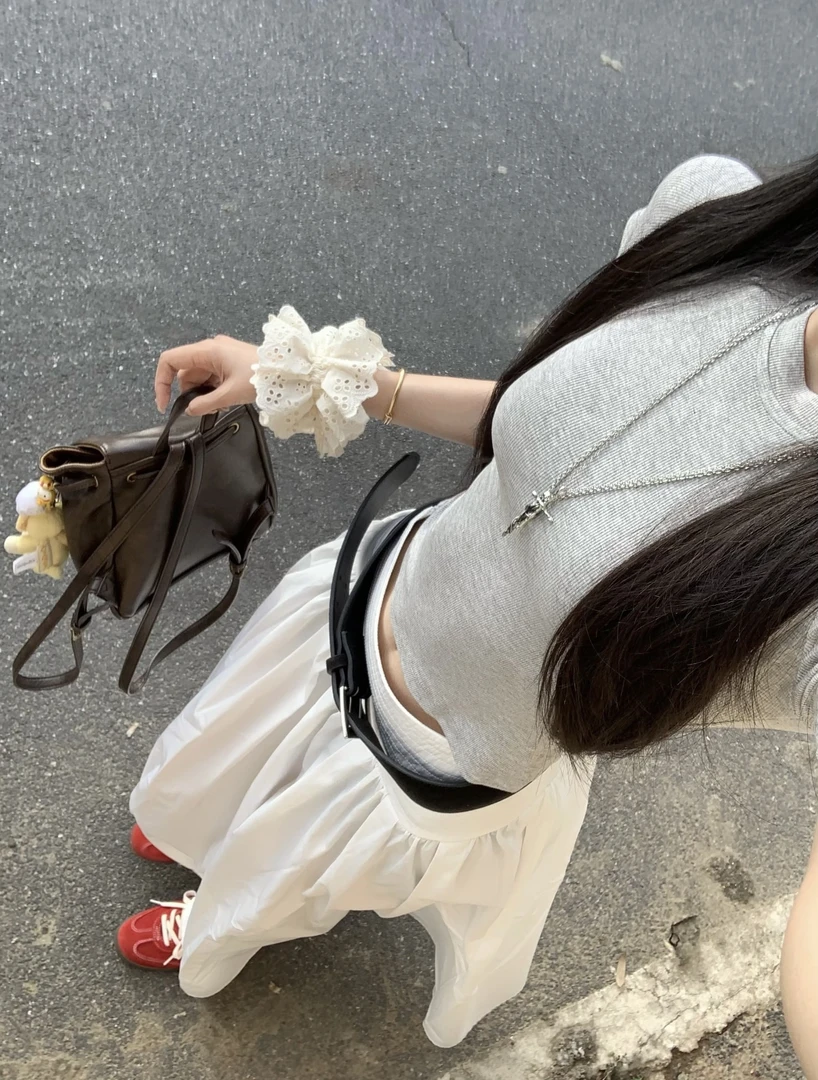 休闲百搭V领棉T（孤专用）
