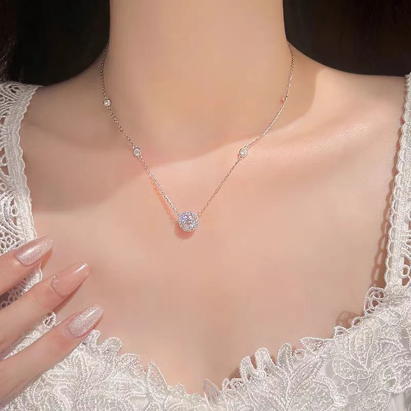 钛钢项链 项链女锁骨链轻奢小众高级感礼物