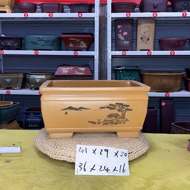 紫砂花盆宜兴紫砂厂