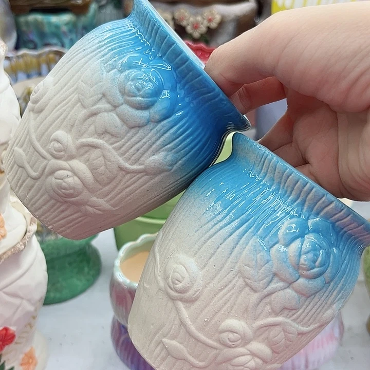 多肉绿植陶瓷花盆