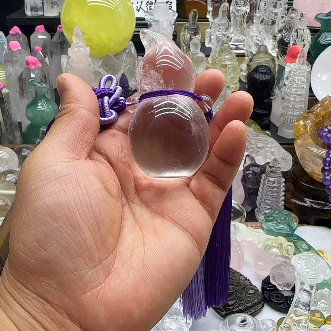车挂未镶嵌水晶摆件