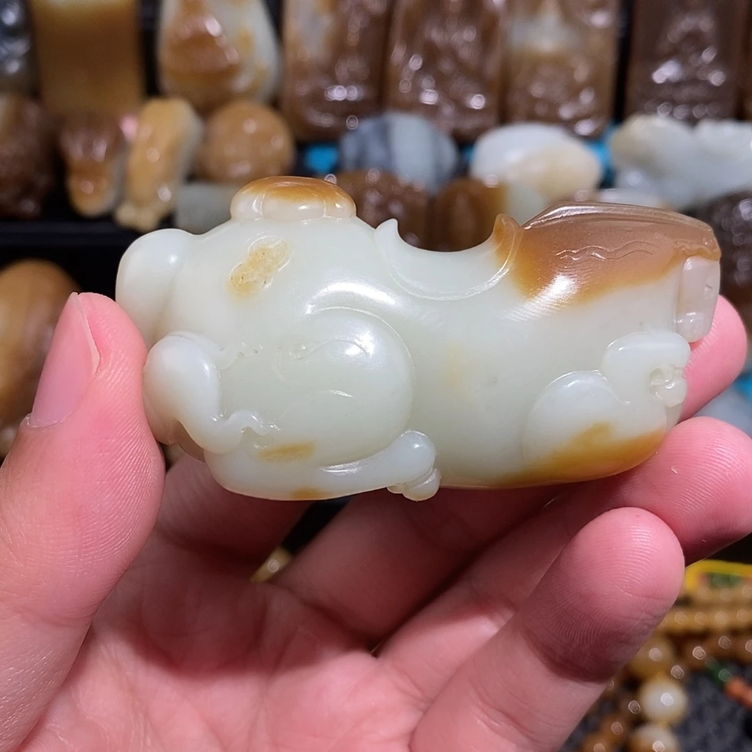 司***辰和田玉未镶嵌挂件