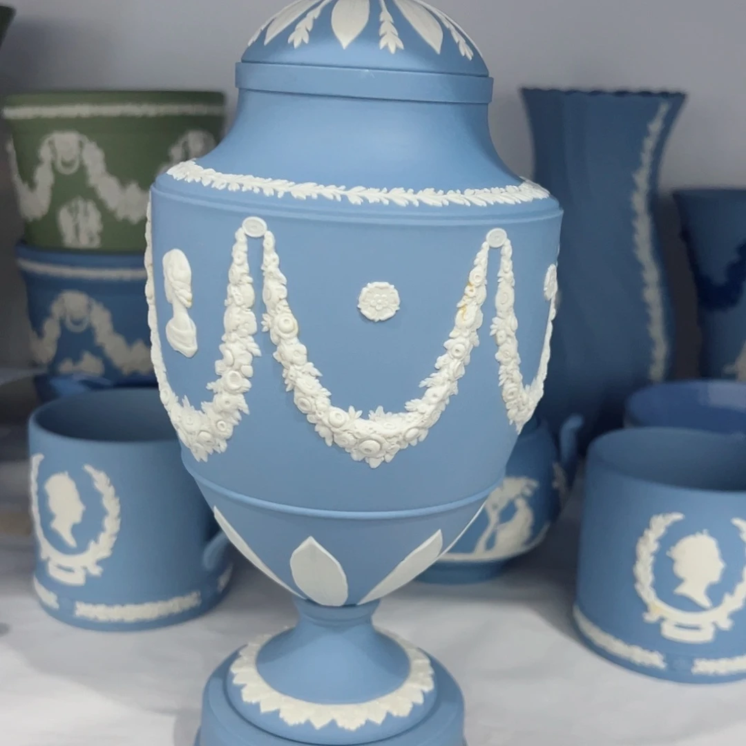 盘澜*稚中古美物 韦奇伍德微瑕