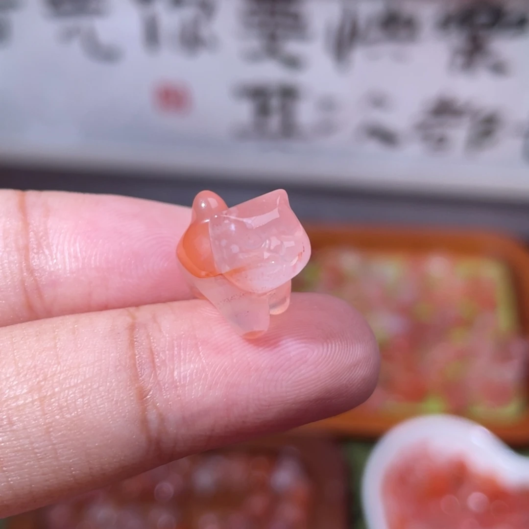 南红玛瑙未镶嵌挂件10888