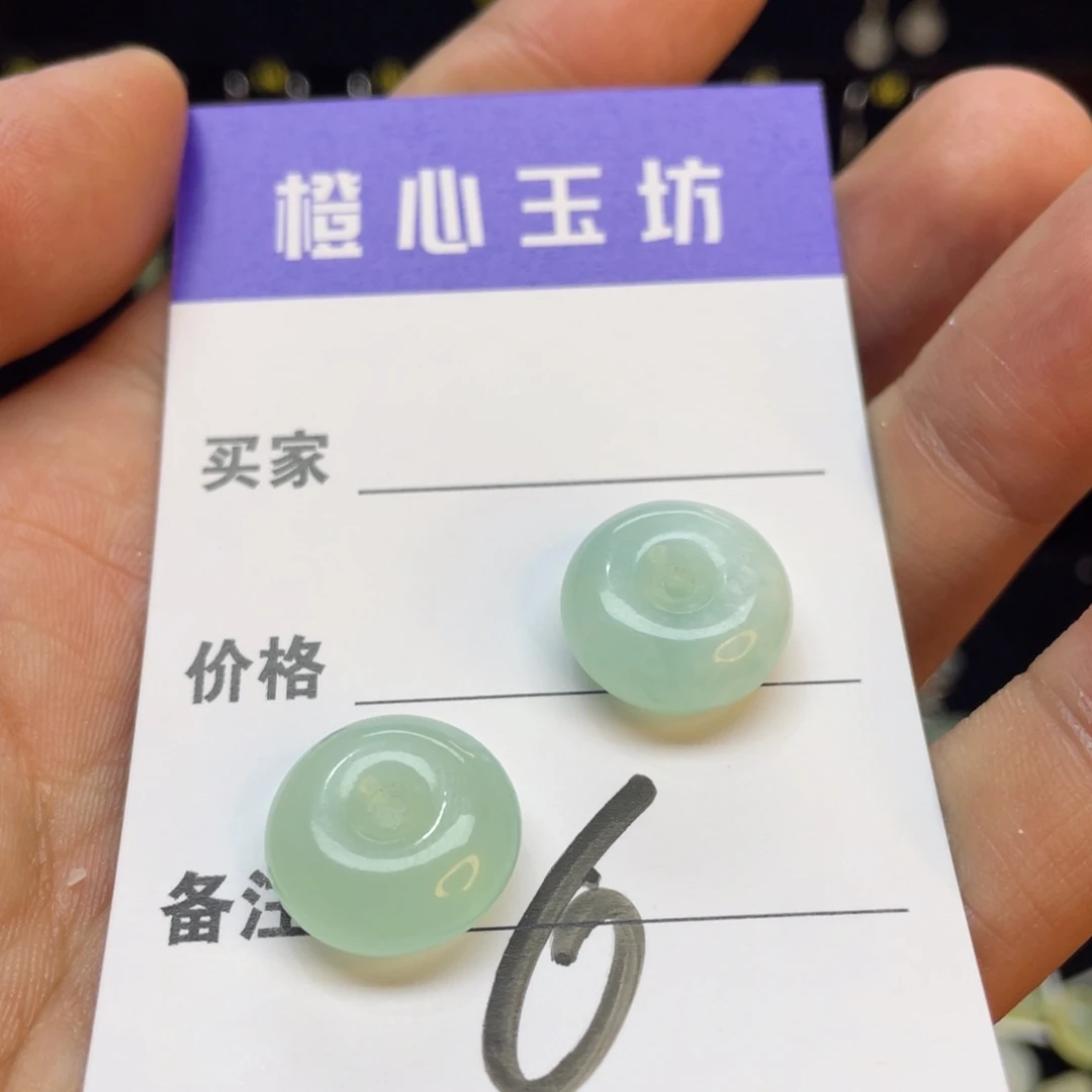岫玉耳坠银S925镶嵌?**?