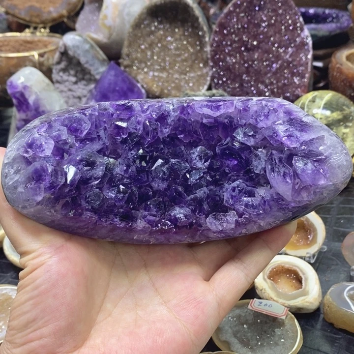 未镶嵌珠宝半成品紫晶