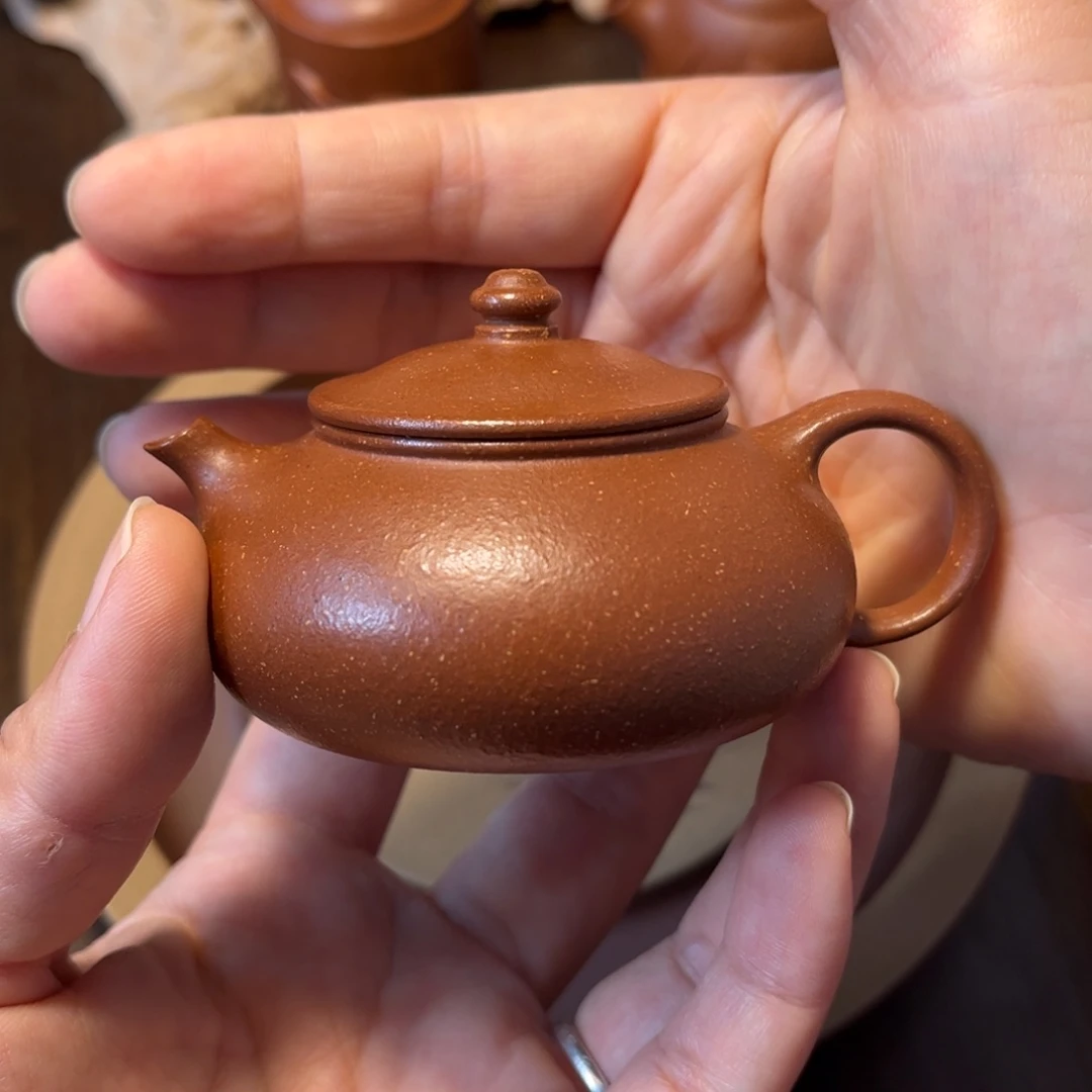 再***缘茶壶紫砂宜兴紫砂茶具半手工制作