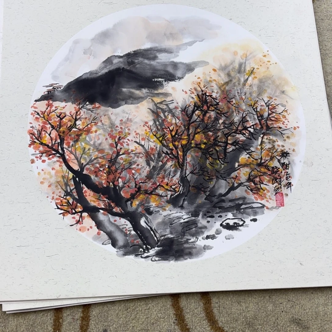 国画国画老师作品刘