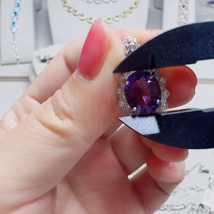 吊坠925银合成立方氧化锆