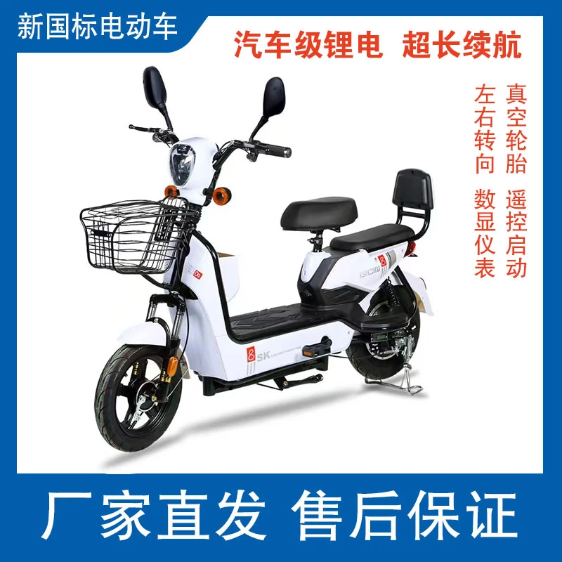 爆款新国标电动车自行车锂电池电动车可上牌