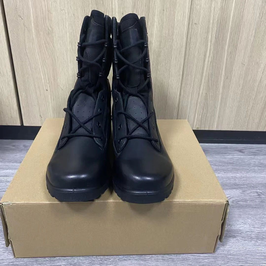 轻盈高帮防滑耐磨作战靴适合户外登山等活动