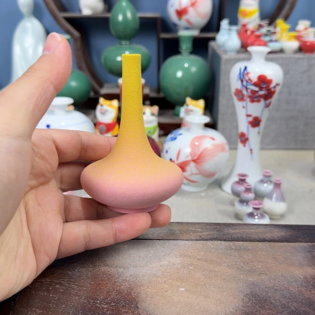 陶瓷手工小花器摆件