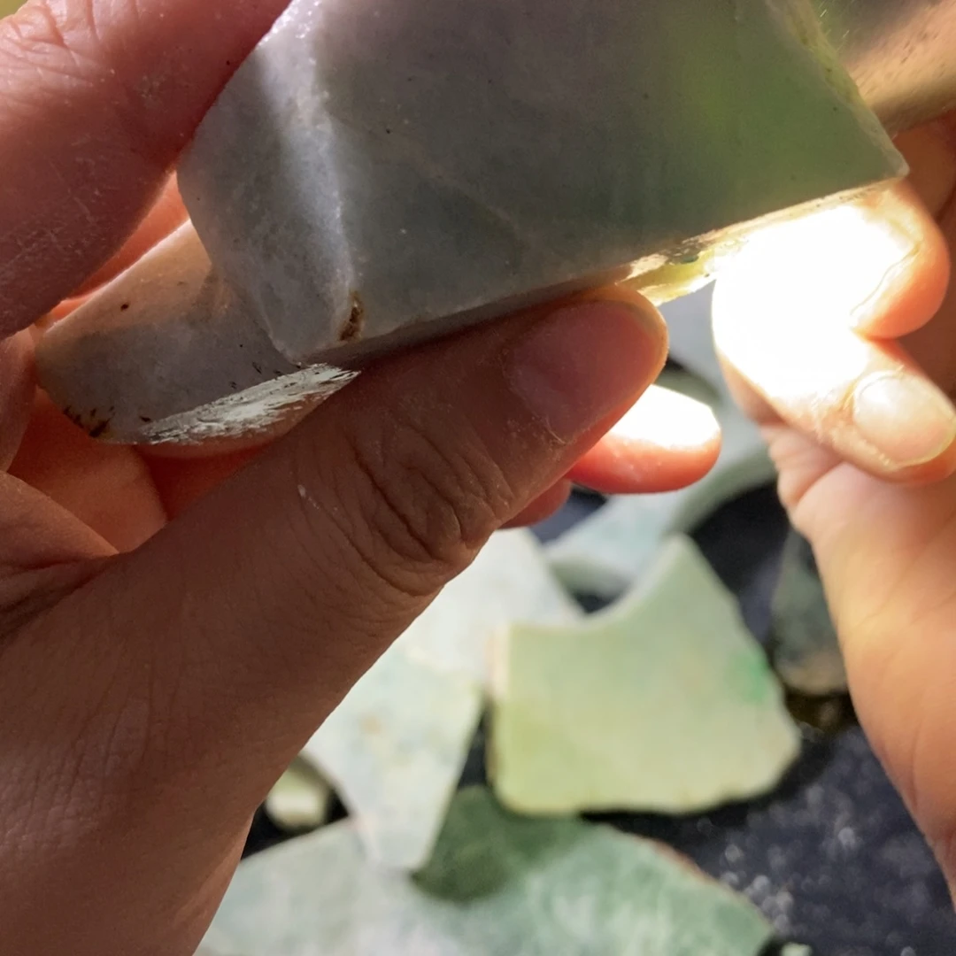 翡翠未镶嵌挂件天然翡翠