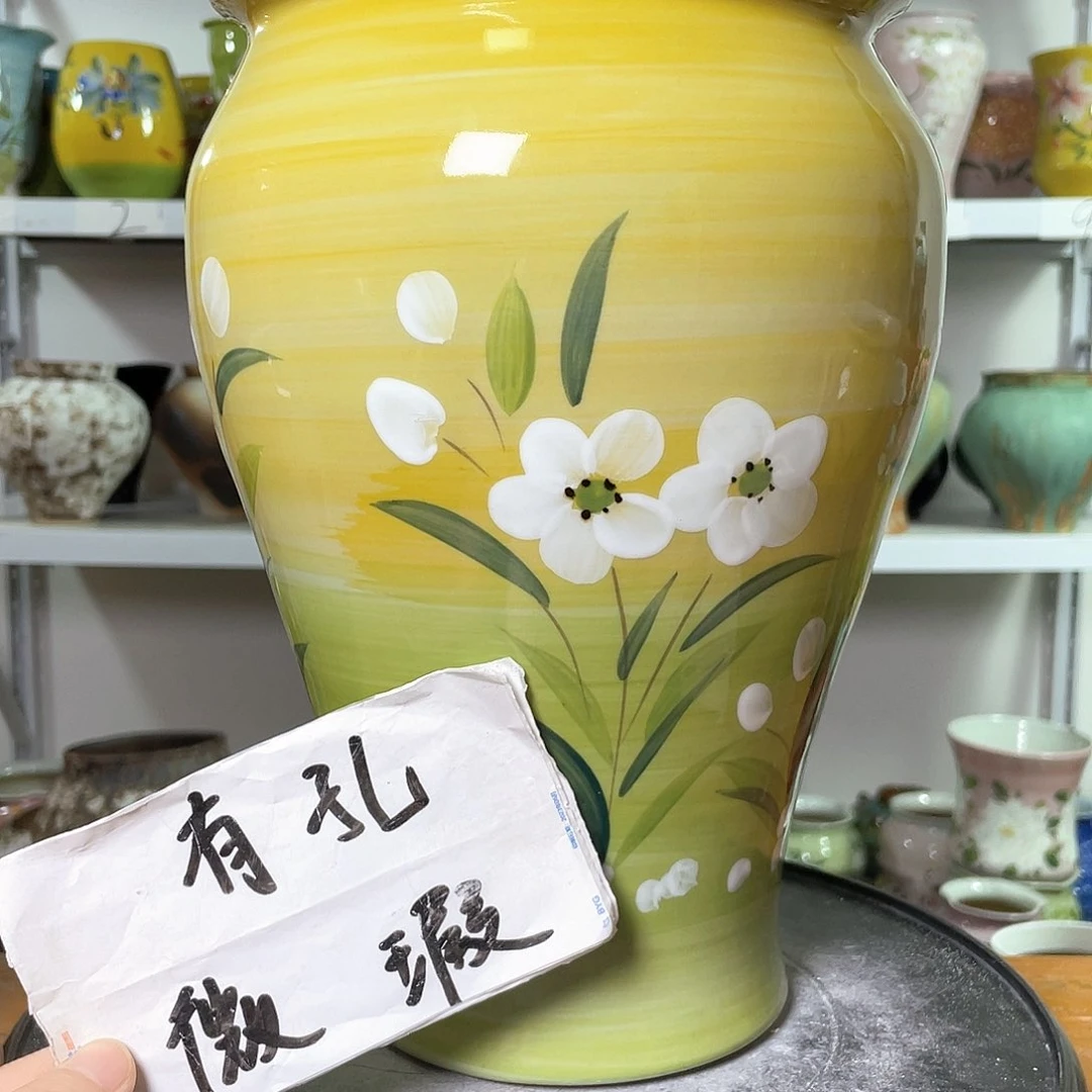 景德镇陶瓷花盆花器暇256
