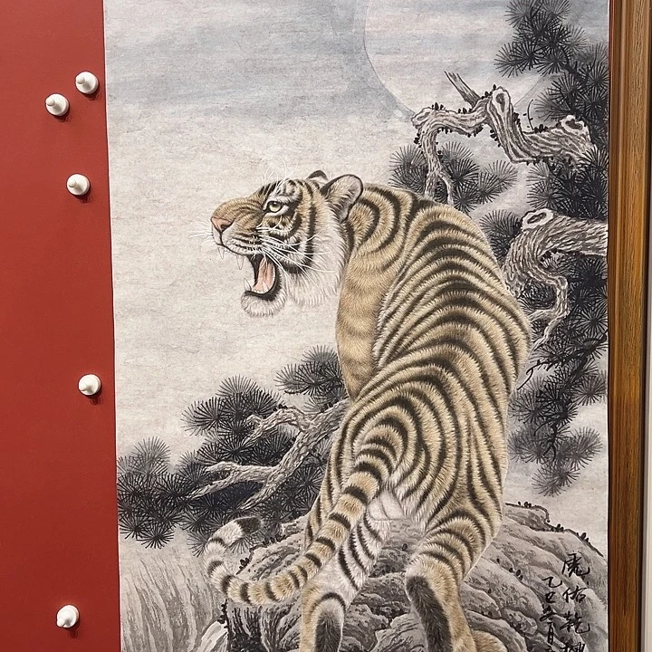 国画赵庆业老师国画作品月