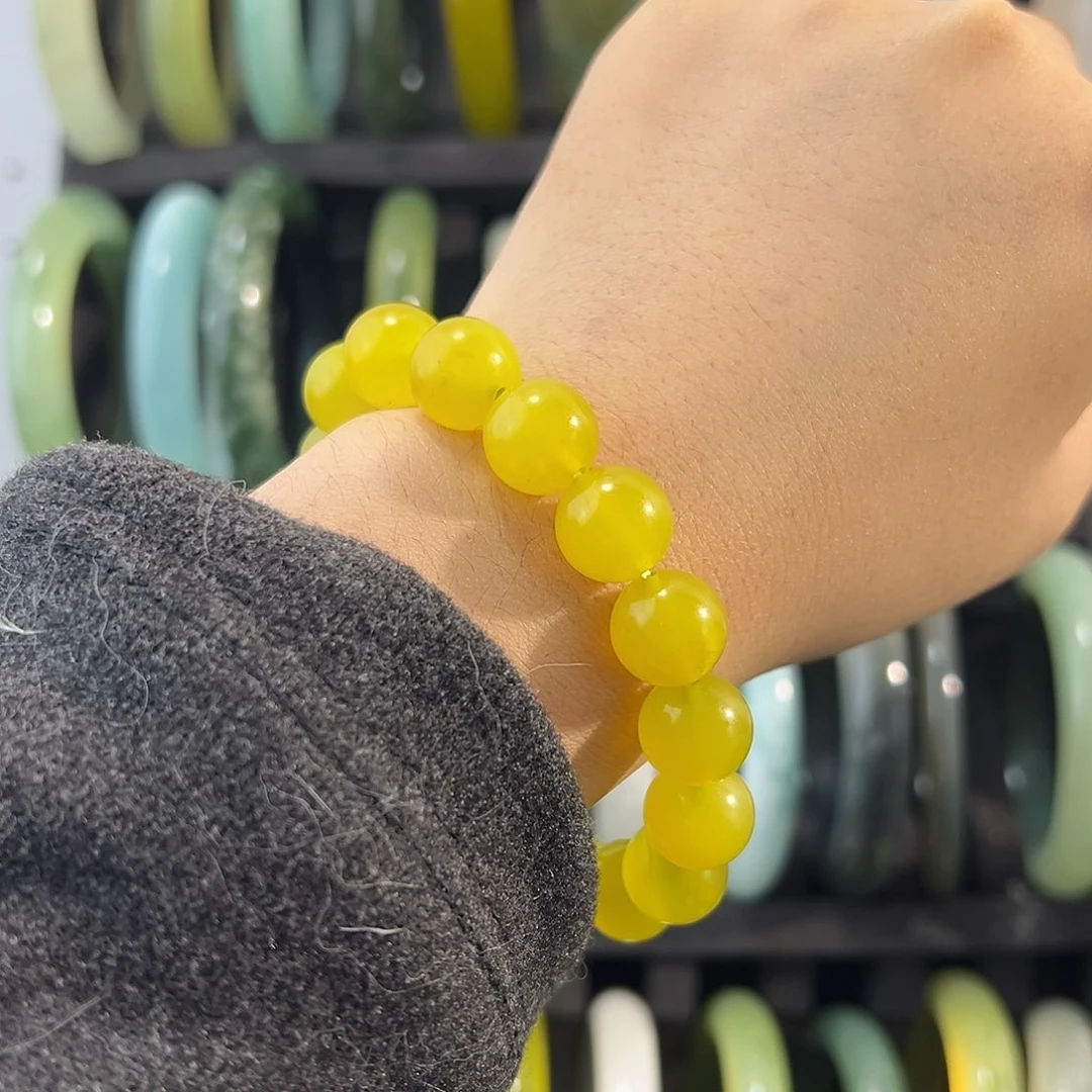 蛇纹石玉未镶嵌手镯默认瑕疵