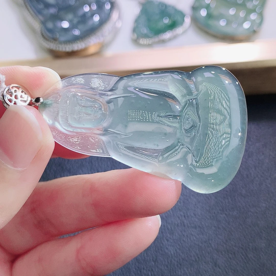 翡翠未镶嵌挂件翡翠
