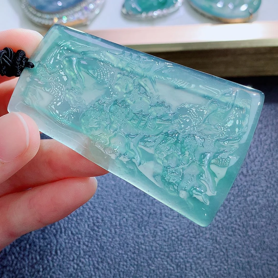 颈饰未镶嵌翡翠翡翠