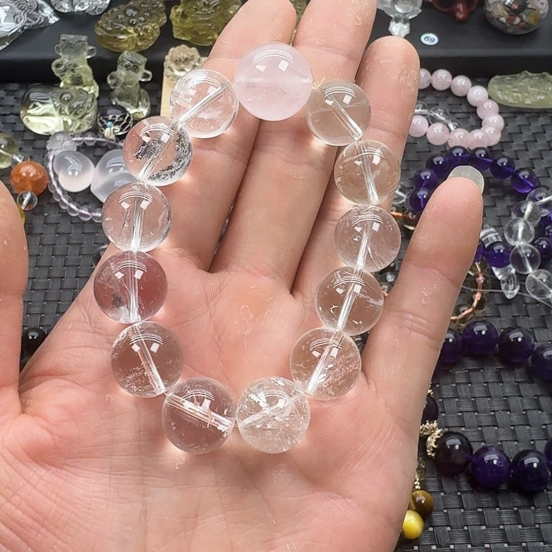 颈饰未镶嵌水晶天然水晶