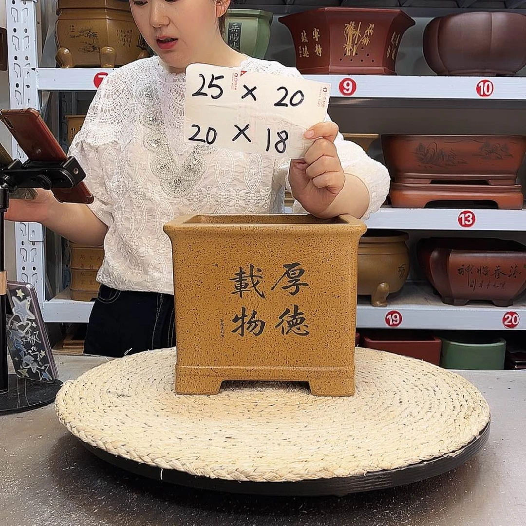 紫砂花盆紫砂花盆