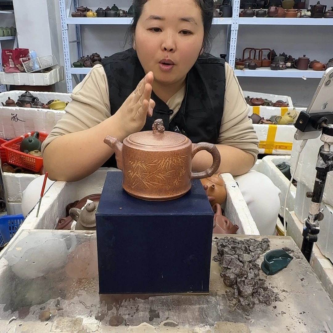 紫砂茶壶宜兴紫砂壶瑕疵处理