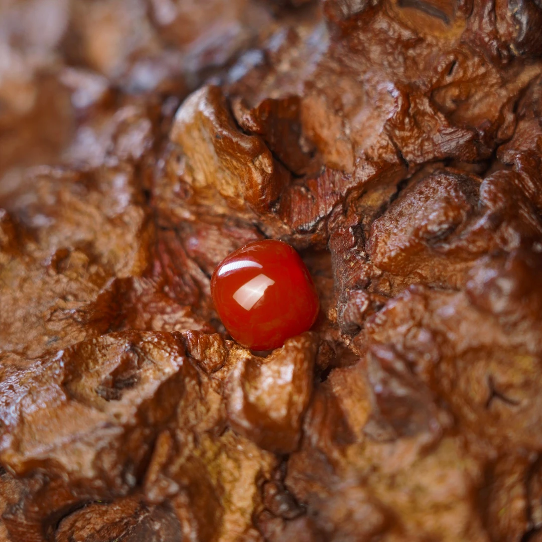 【梵阁】南红单珠文玩配饰（多样性发货）