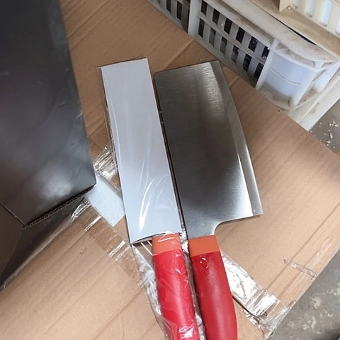微瑕，不锈钢水果刀，切菜刀不能抗骨红