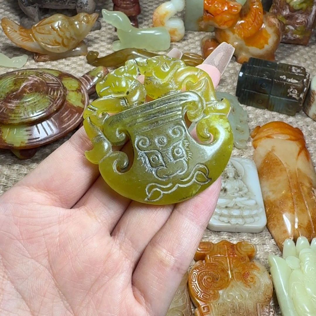 吊坠白玉菩提挂件