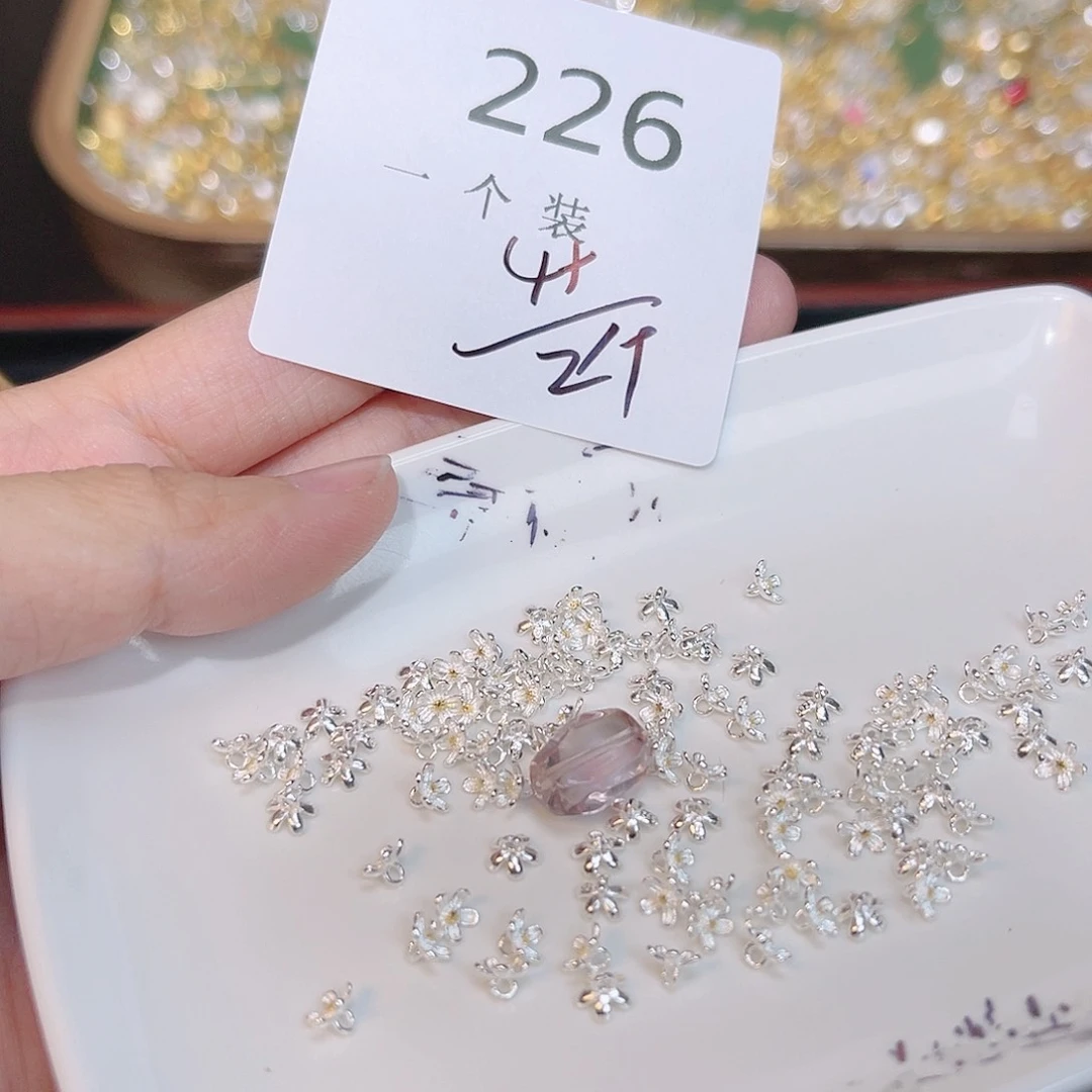 紫晶珠宝半成品银S925镶嵌226