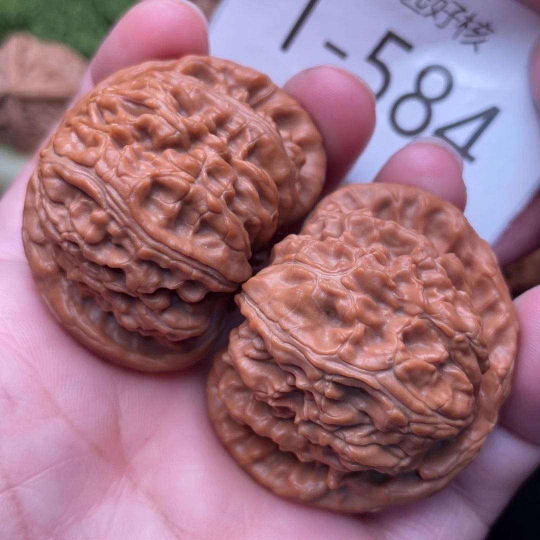文玩核桃把件精配白45