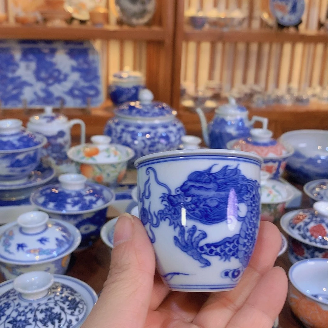 錡镇堂手工手绘杯