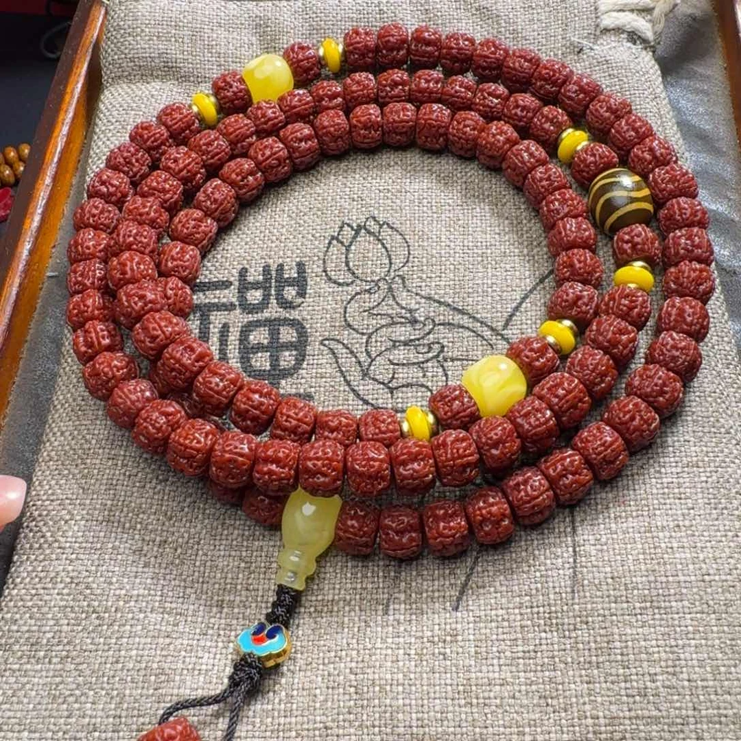 金刚菩提吊坠盘龙