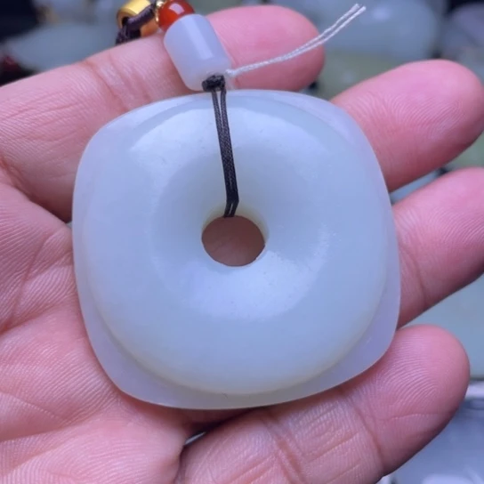 吊坠(不含链)未镶嵌和田玉