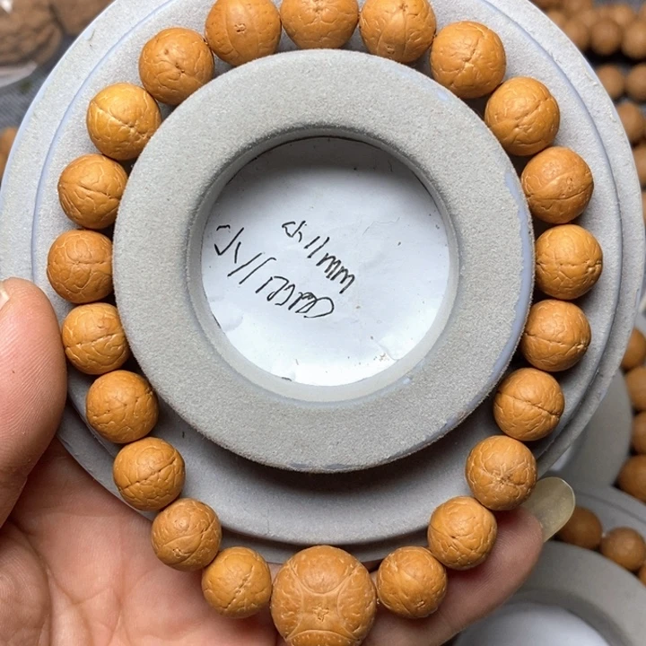 馅***儿手串凤眼菩提尼泊尔凤眼菩提2025年新籽保同树单仓