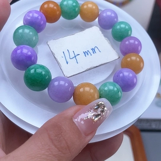 翡翠手链未镶嵌手链