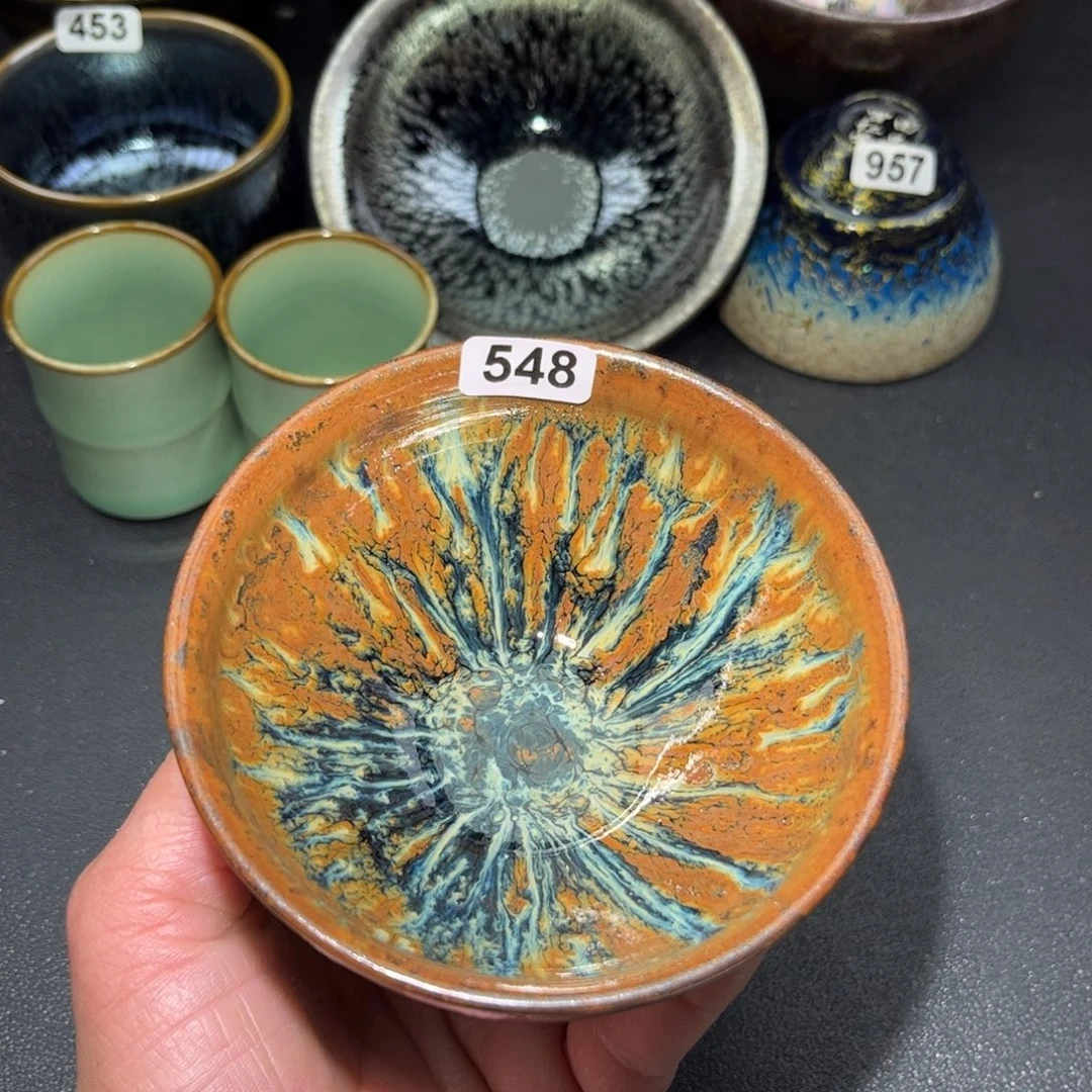 茶盏548 建盏单盏放大漏…………