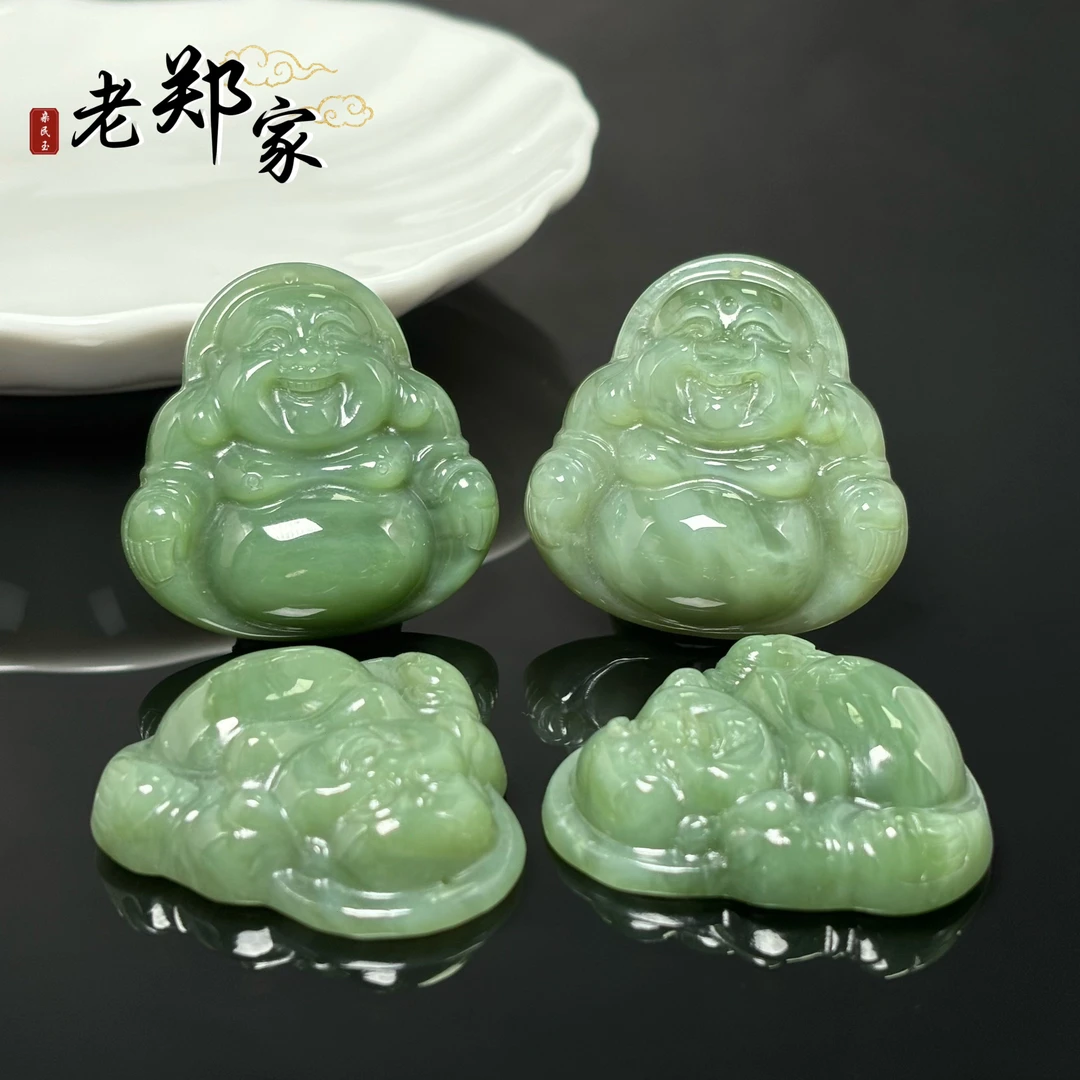 【老郑家】和田玉佛公挂件 210 多样性发1件 约41*41*10mm