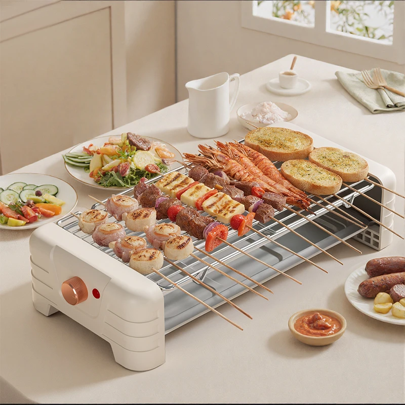 烤肉电烤盘小型家用烤肠机多功能烤串机煎肉洋芋烙锅烧烤架烧烤炉