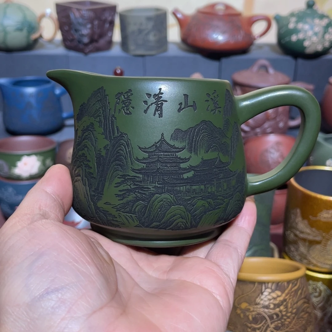原矿紫砂手工主人杯