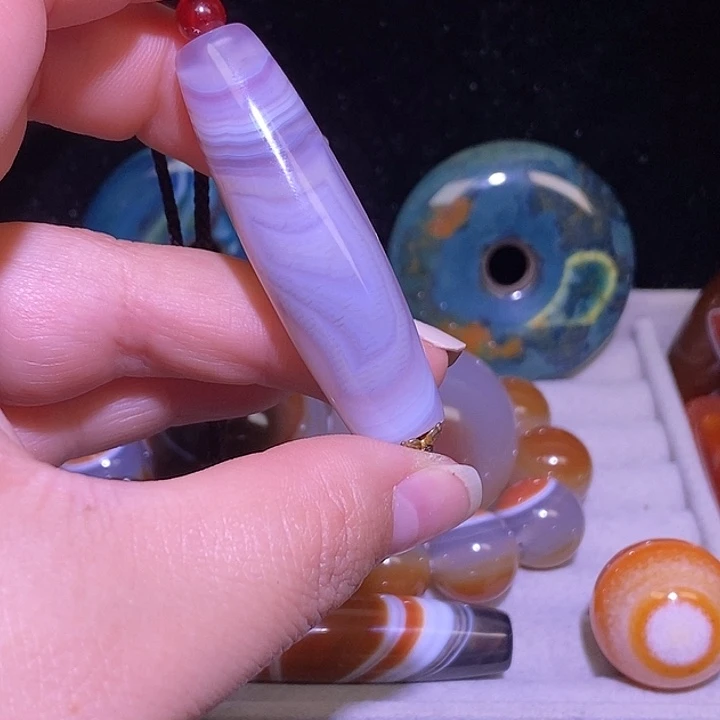 玛瑙/玉髓未镶嵌颈饰