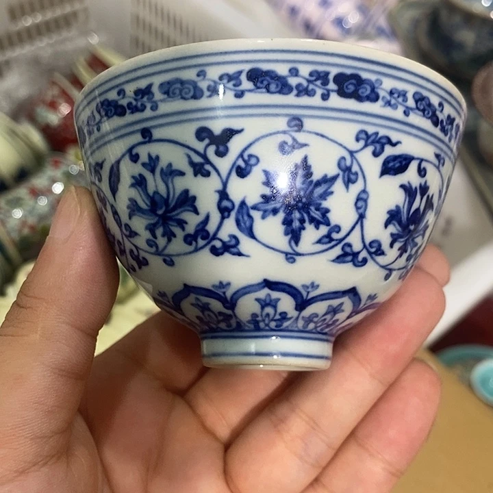 摆件景德镇陶瓷主人杯13455