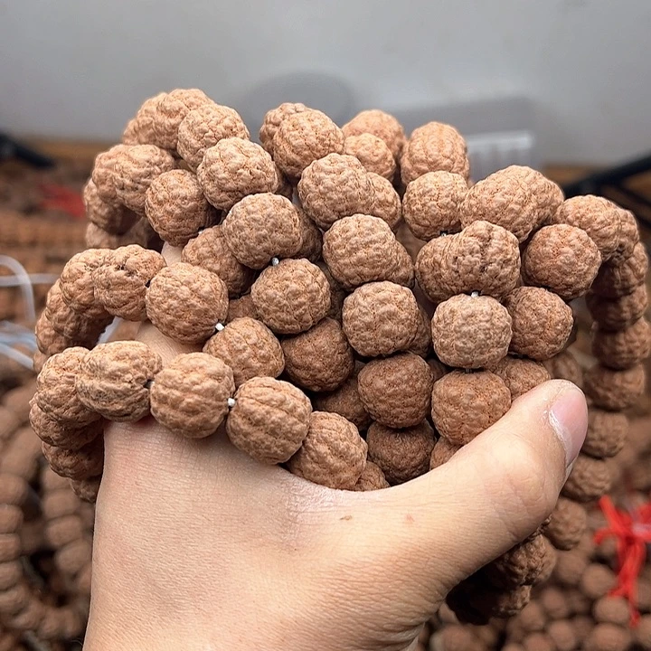 金刚菩提手串今*碧根果10条